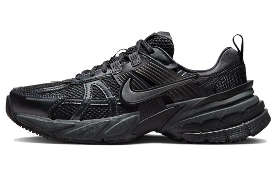 Nike V2K Run Black Dark Smoke Grey Women's FD0736-001 - фото 618626