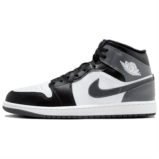 JORDAN 1 Mid Black White Iron Grey DQ8426-001 - фото 619298