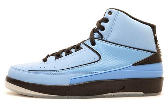 JORDAN 2 Retro Qf Univ. Blue Black 2010 395709-401 - фото 619676