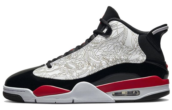JORDAN Dub Zero Fire Red 311046-162 - фото 619934