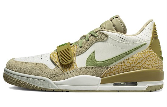 JORDAN Legacy 312 Low Golden Moss Alligator DX9260-001 - фото 620054