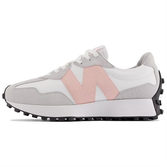 New Balance 327 White Rain Cloud Pink Haze Women's WS327DP - фото 620333
