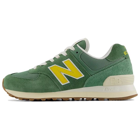 New Balance 574 Mallard Green Yellow Women's WL574GS2 - фото 620427