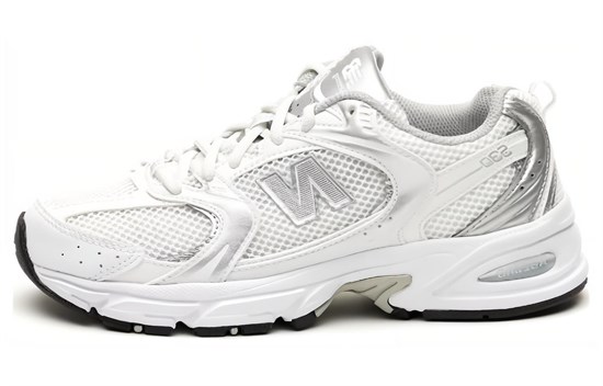 New Balance NB 530 Cushioning, Wear Resistant Low Top Running Shoes Women's Gray MR530DEMA - фото 620712