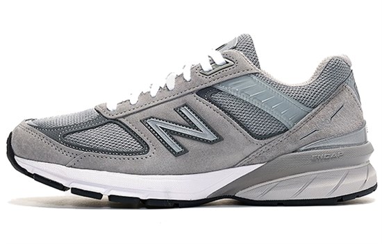 New Balance NB 990 V5 Low Top Running Shoes Women's Gray D Width pz--1246008358039946619 - фото 620751