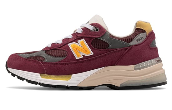New Balance 992 Burgundy Gold M992CA - фото 621109