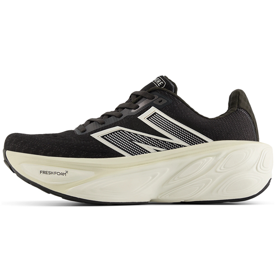 New Balance Fresh Foam X More V5 Anti Slip Wear Resistant Low Top Running Shoes Men's Black MMORCD5 - фото 621246
