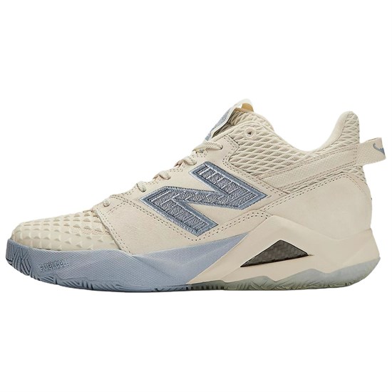 New Balance Coco CG2 Anti Slip Wear Resistant Mid Top Tennis Shoes Women's Beige WCHCOCF2 - фото 621916