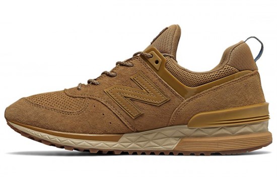 New Balance 574 Luxe Tan Gum MS574CB - фото 622111