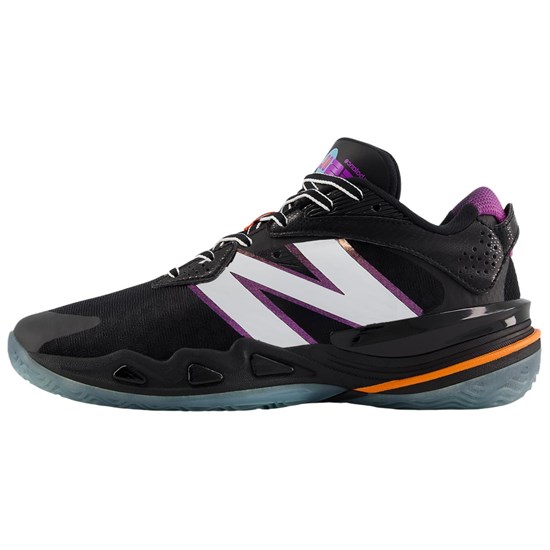 New Balance Hesi Low V2 Anti Slip Wear Resistant Low Top Basketball Shoes Men's Black BBHSLPT2 - фото 622232