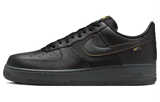 Nike Air Force 1 Black University Gold FZ4617-001 - фото 622414