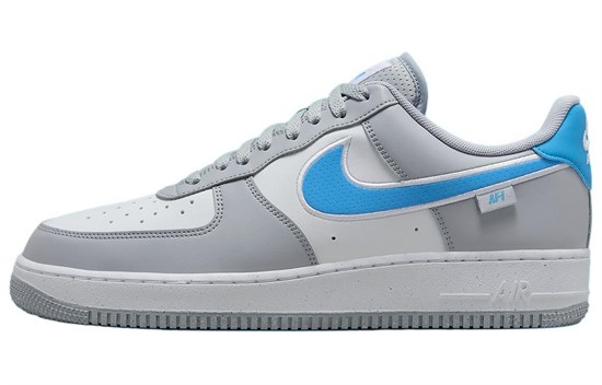 Nike Air Force 1 Low '07 Next Nature Wolf Grey University Blue HM0721-001 - фото 622587