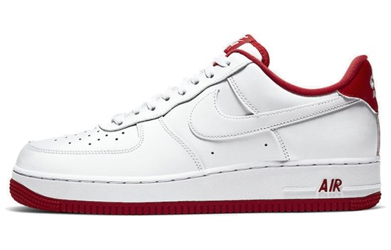 Nike Air Force 1 Low White University Red CD0884-101 - фото 622775