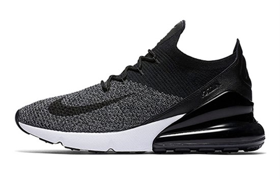 Nike Air Max 270 Flyknit Black White AO1023-001 - фото 623096