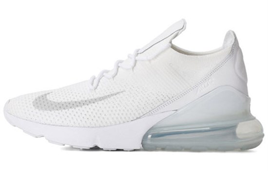 Nike Air Max 270 Flyknit Triple White AO1023-102 - фото 623105