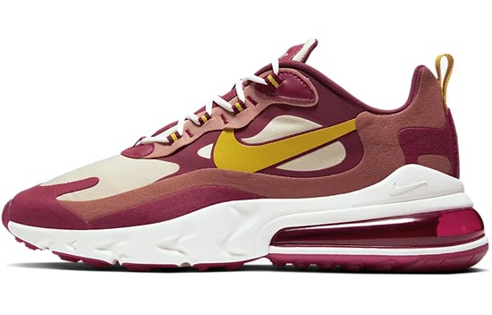 Nike Air Max 270 React Noble Red Team Gold AO4971-601 - фото 623134