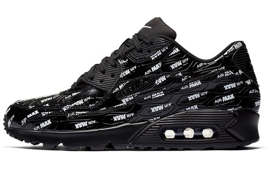 Nike Air Max 90 All Over Print Black White 700155-015 - фото 623186