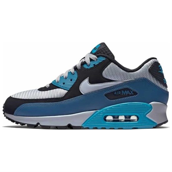 Nike Air Max 90 Squadron Blue Wolf Grey 537384-414 - фото 623336