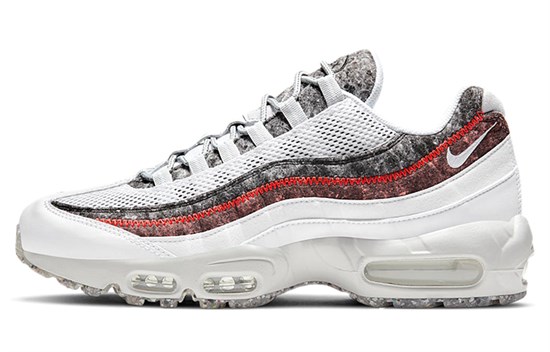 Nike Air Max 95 Crater White Photon Dust Bright Crimson CV6899-100 - фото 623418