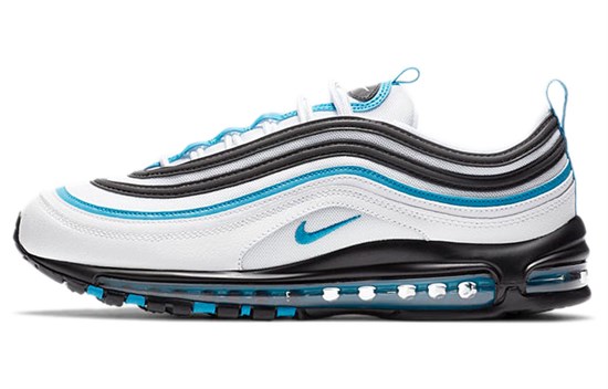 Nike Air Max 97 White Black Laser Blue CZ8682-100 - фото 623615