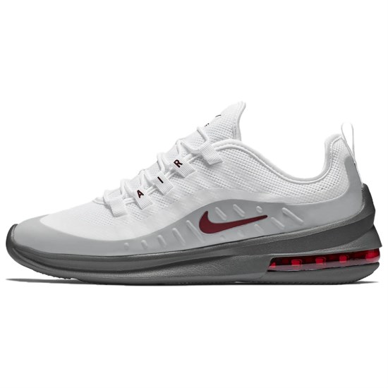 Nike Air Max Axis Breathable Low Top Casual Running Shoes Men's White Gray AA2146-102 - фото 623669