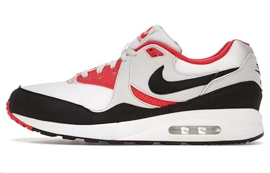 Nike Air Max Light White Black Grey Red AO8285-101 - фото 623844