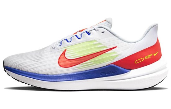 Nike Air Winflo 9 Bright Crimson Racer Blue DX3355-100 - фото 624280