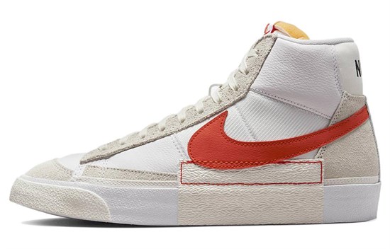 Nike Blazer Mid 77 Remastered Pro Club Habanero Red DQ7673-101 - фото 624879