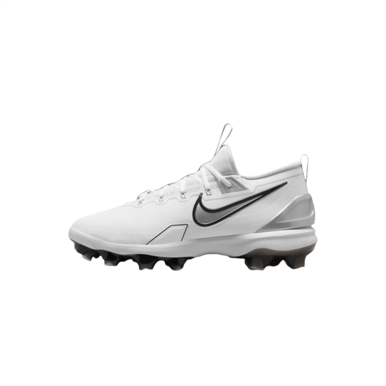 Nike Force Trout 9 Elite Mcs White Black Pure Platinum Metallic Silver FZ0884-102 - фото 625617