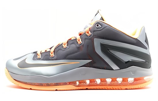 Nike LeBron 11 Low Magnet Grey 642849-002 - фото 626592