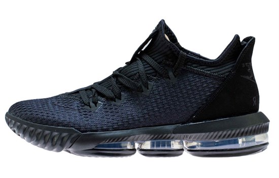 Nike LeBron 16 Low Triple Black CI2668-002 - фото 626718