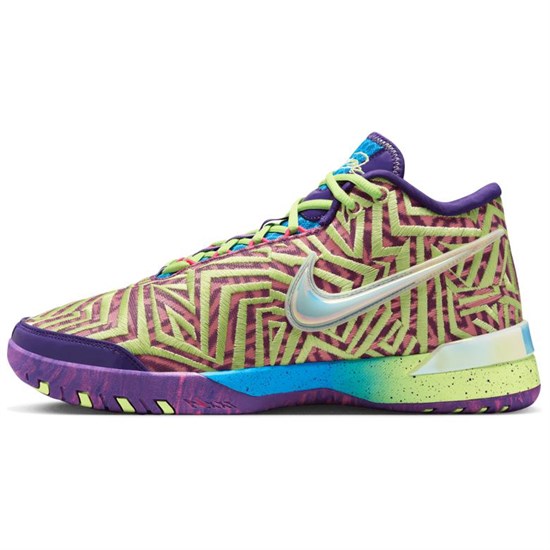 Nike LeBron NXXT Gen Anti Slip Wear Resistant Mid Top Basketball Shoes Men's IB1271-500 - фото 626783