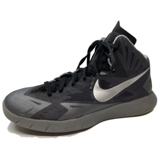Nike Lunar Hyperquickness Slip Resistant Low Top Basketball Shoes Men's Black 652777-004 - фото 626973