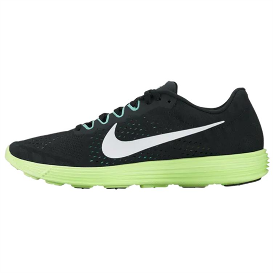 Nike Lunaracer 4 Anti Slip Wear Resistant Low Top Training Running Shoes Men's Black Green 844562-001 - фото 627013