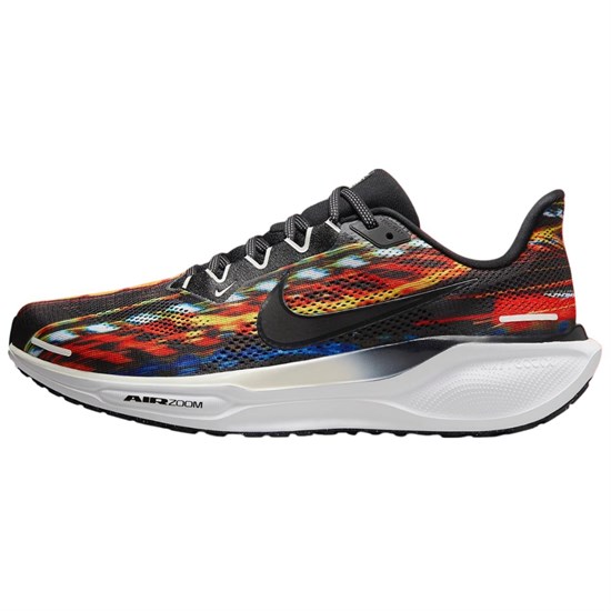 Nike Pegasus 41 Anti Slip Wear Resistant Low Top Casual Running Shoes Men's Black Red IB8171-999 - фото 627173