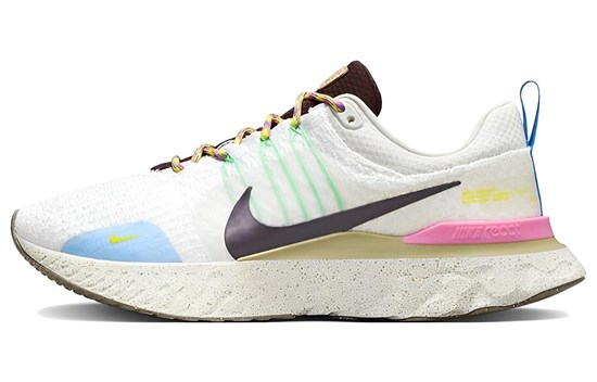 Nike React Infinity Run Flyknit 3 'Sail Pinksicle Earth' FJ7068-120 - фото 627462