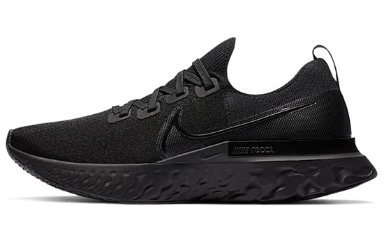 Nike React Infinity Run Flyknit Triple Black CD4371-011 - фото 627466
