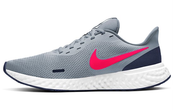 Nike Revolution 5 Gray/Red/Blue BQ3204-402 - фото 627711
