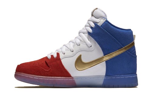 Nike Sb Dunk High Tricolor USA 313171-674 - фото 628046