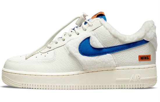 Nike Air Force 1 Low '07 Sherpa Fleece Women's DO6680-100 - фото 629011