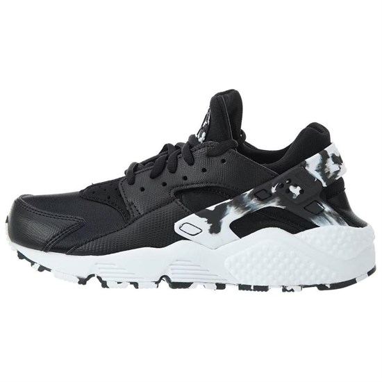 Nike Air Huarache Run Se Black Black White Women's 859429-003 - фото 629394