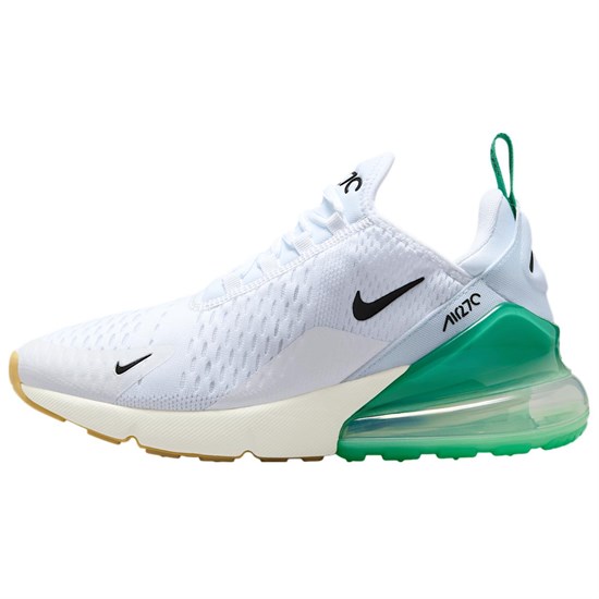 Nike Air Max 270 White Summit White Stadium Green Black Women's AH6789-125 - фото 629630