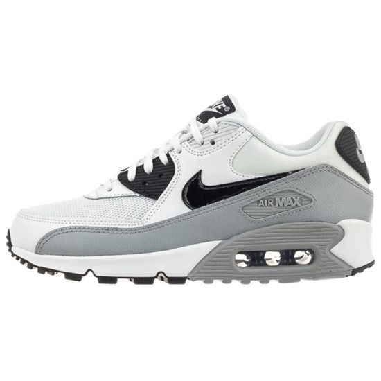 Nike Air Max 90 Anti Slip Wear Resistant Low Top Running Shoes Women's Black 616730-111 - фото 629660