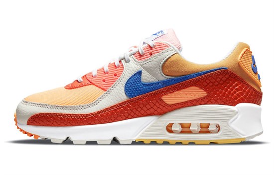 Nike Air Max 90 Multicolor Snakeskin Women's DJ8517-800 - фото 629739