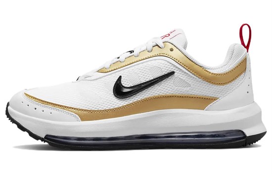 Nike Air Max Ap White Metallic Gold Red Women's CU4870-103 - фото 630049