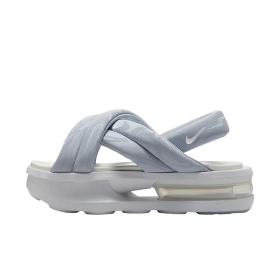 Nike AIR MAX ISLA Beach Sandals Women's Silver Gray HJ8168-001 - фото 630240