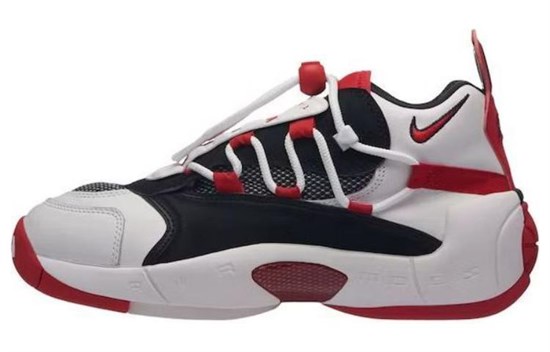 Nike Air Swoopes 2 White Black Red Women's 917592-100 - фото 630486