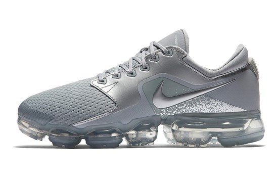 Nike Air VaporMax Cs Wolf Grey Metallic Silver Women's AH9045-006 - фото 630528