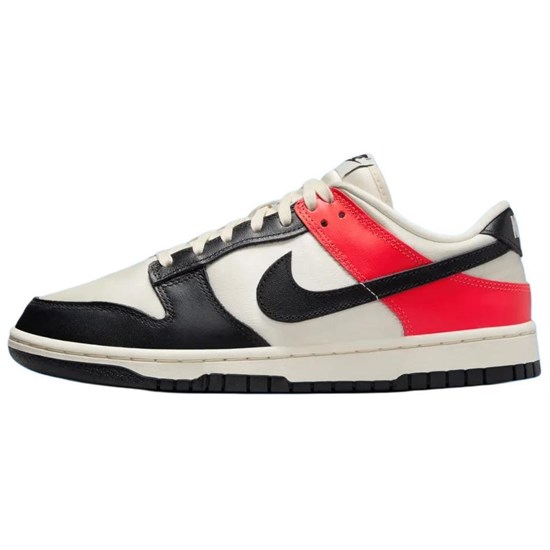 Nike Dunk Low Black Toe Bright Crimson Women's HQ3423-635 - фото 631472
