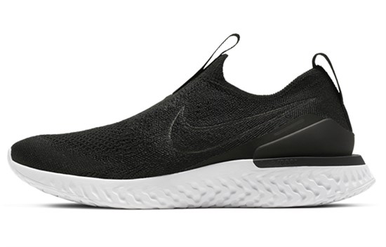 Nike Epic Phantom React Flyknit Black White Women's BV0415-001 - фото 631556